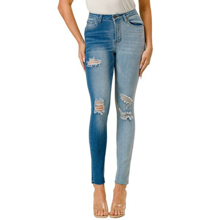 Lover Brand LV-126 High Waist Skinny Jeans